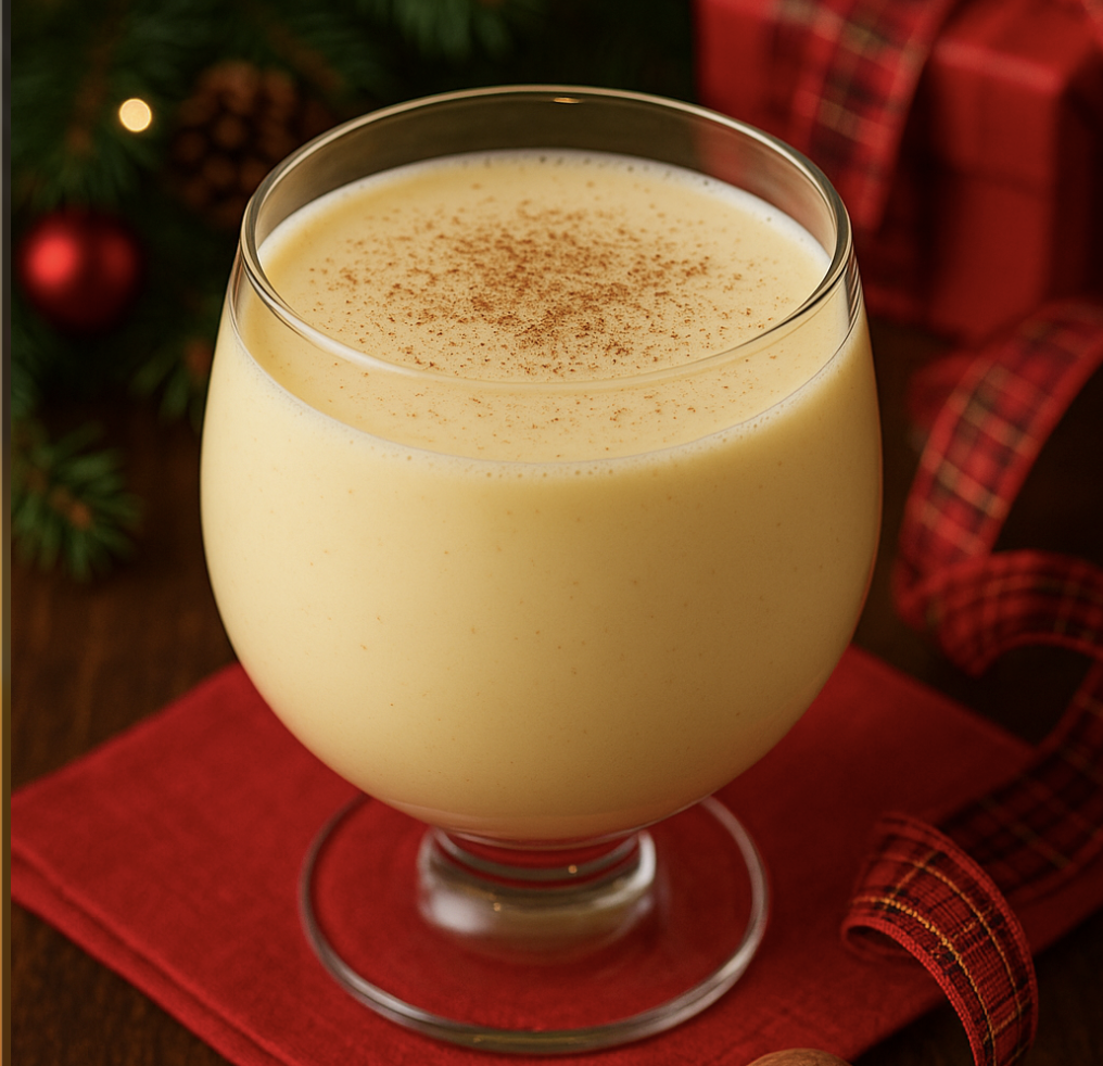 Classic Homemade Eggnog (Creamy Holiday Cocktail)
